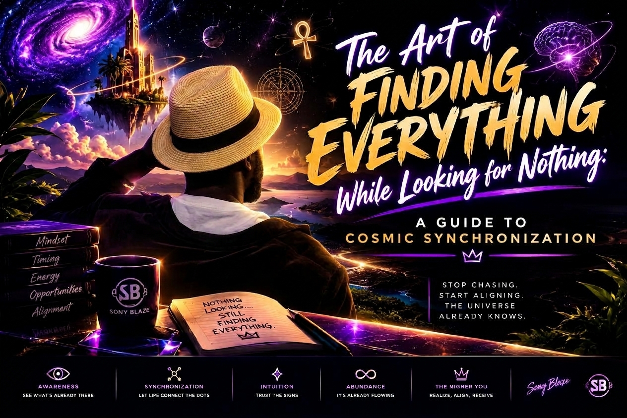 The Art of Finding Everything While Looking for Nothing: A Guide to Cosmic Synchronization